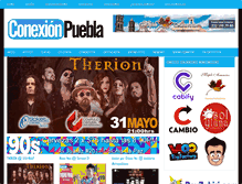 Tablet Screenshot of conexionpuebla.com